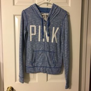PINK Blue Hoodie